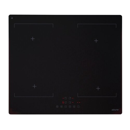 Euro Appliances ECT600AIN 60cm Touch Control Black Induction Cooktop