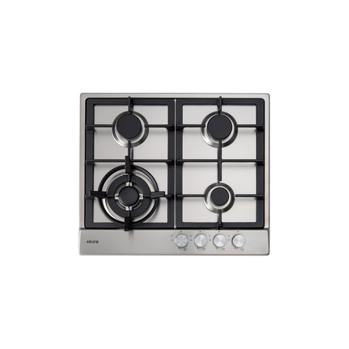 EURO 60 CM Gas Stainless Steel Cooktop ECT60WCX