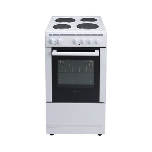 Euro Appliances EV500EWH 50cm White Electric Freestanding Oven