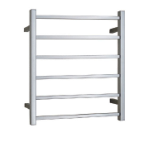 Square Heated Towel Rail Ladder-Chrome