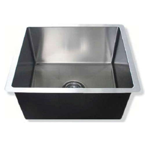 Fluire Cubo Single Bowl 1.5 mm Stainless Steel Kitchen Laundry Sink