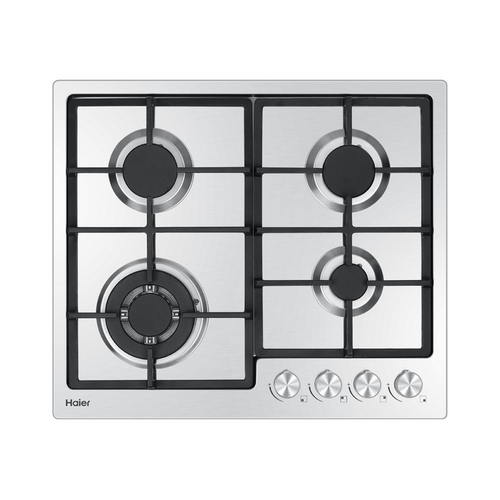 Haier HCG604WFCX3 60cm 4 Burners Stainless Steel Cooktop