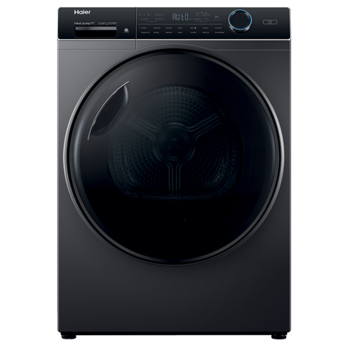 Haier HDHP90ANB1 9kg Heat Pump Dryer 14 Cycles Refresh With Steam Black