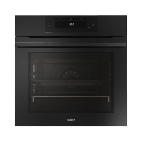 Haier HWO60S14EPB4 60cm 14 Function Self-Cleaning With Air Fry Black Oven