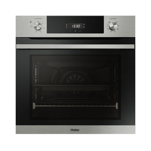 Haier HWO60S7EX4 60cm 7 Function With Air Fry S/Steel and Black Design Oven