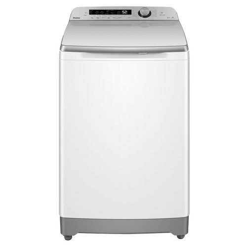 Haier HWT08AN1 12 Wash Cycles 8kg Top Loader Washing Machine White
