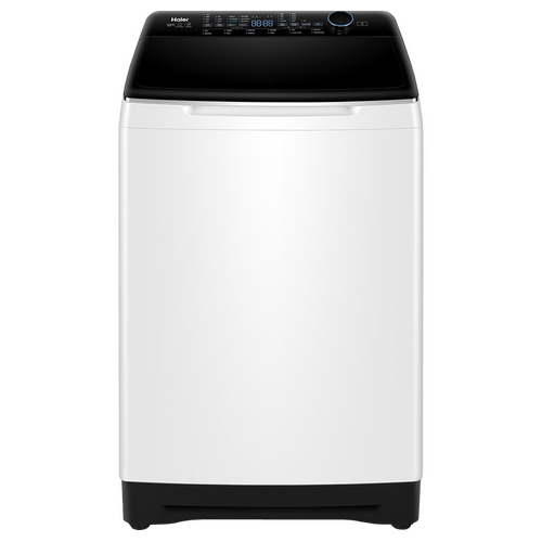 Haier HWT10AD1 12 Wash Cycles UV Protect 10kg Top Loader Washing Machine White