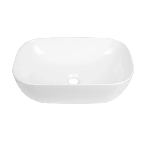 Otti IS4096GW Artis 455mm Oval Above Counter Basin Ultra Slim Gloss White