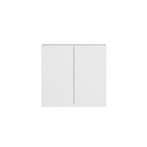 Otti Bondi LA-WCBO600W 630mm 2 Doors Bevel Fingerpull Wall White Cabinet