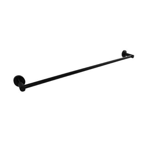 Linkware LR4002BK Loui 790mm Single Towel Rail Matte Black