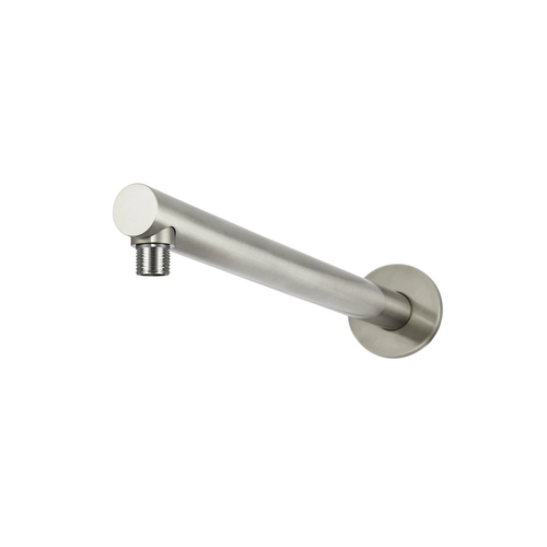 Meir Round wall shower arm 400 mm  PVD Brushed Nickel
