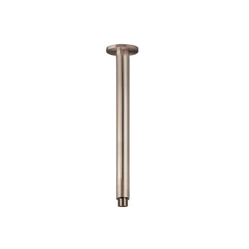 Meir 300 mm Round Ceiling Shower Arm Champagne