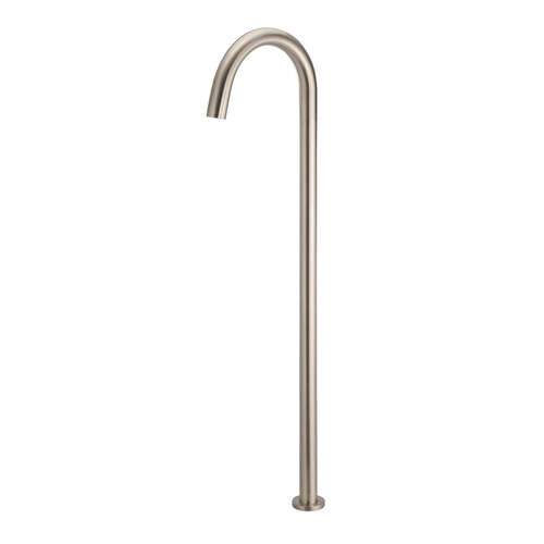 Meir Round Freestanding Bath Spout - Polished Chrome