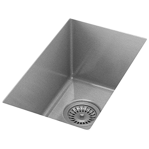 Meir Bar Sink - Single Bowl 382x272mm - PVD Brushed Nickel