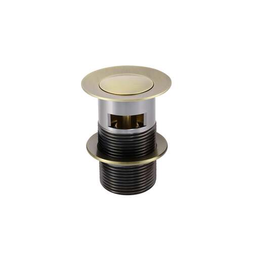 Meir 32 mm Pop Up Basin Waste Slotted - Tiger Bronze