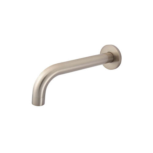 Meir Round Curved Spout  200 mm - Champagne