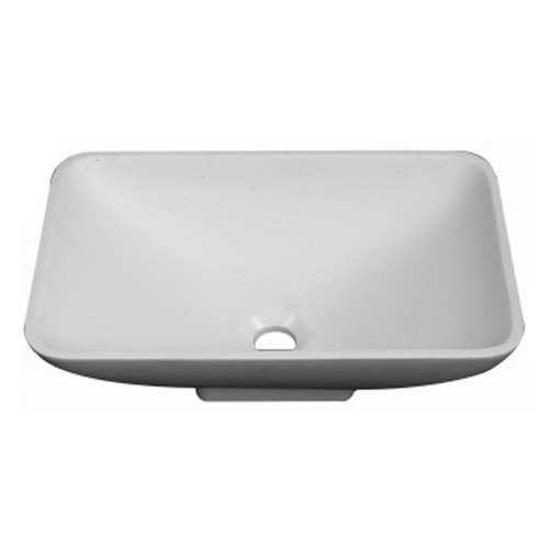 Pietra Solid Surface Pebble Colour Above Counter Oval Basin