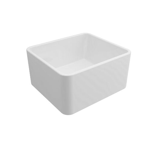 Turner Hastings Novi 50x46 Fine Fireclay Butler Sink Gloss White