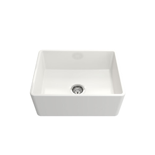 Turner Hastings Novi 60x46 Fine Fireclay Butler Sink Gloss White