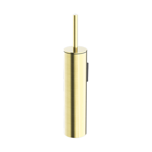 Nero Mecca Toilet Brush Holder Brushed Gold NR1988BG