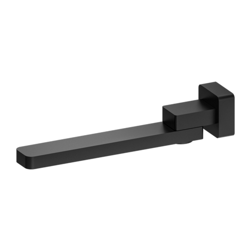 Nero Celia Swivel Bath Spout Only Matte Black NR206MB