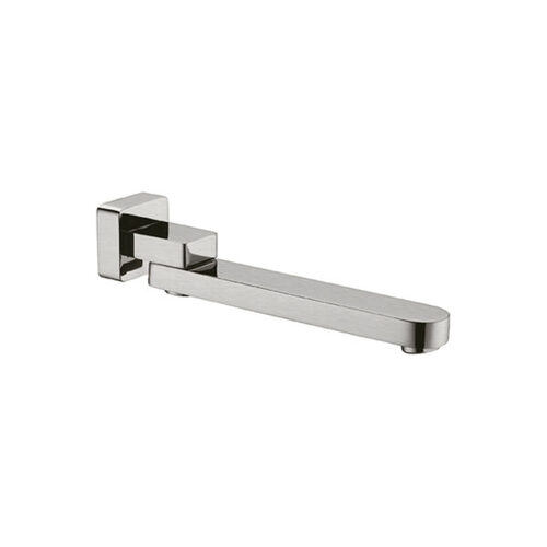 Nero Bianca Swivel Bath Spout Only Brushed Nickel NR207BN