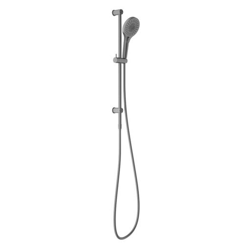 Nero NR221905DGM Mecca Rail Shower Brass Material Gun Metal Grey
