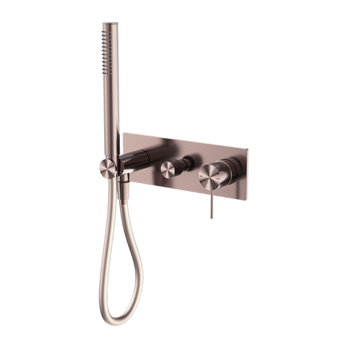 Nero Mecca Shower Mixer Divertor System Brushed Bronze NR221912EBZ