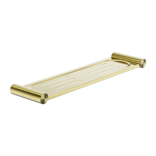 Nero New Mecca Metal Shower Shelf Brushed Gold NR2387aBG