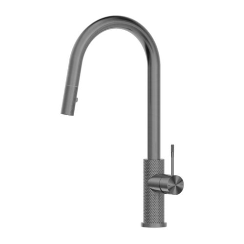 Nero Opal Pull Out Sink Mixer With Vegie Spray Function Graphite NR251908GR