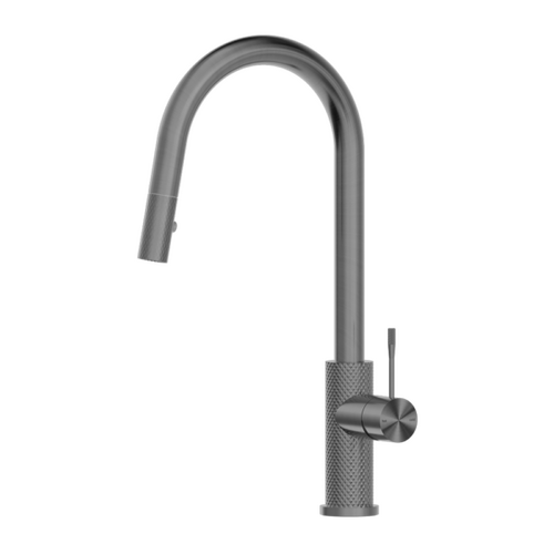 Opal Pull out Sink Mixer with Vegie Spray Function Graphite