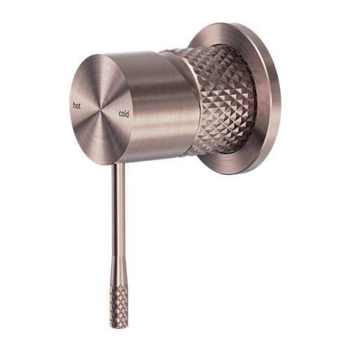 Nero NR251909HBZ Opal Shower Mixer 60mm Plate Brushed Bronze