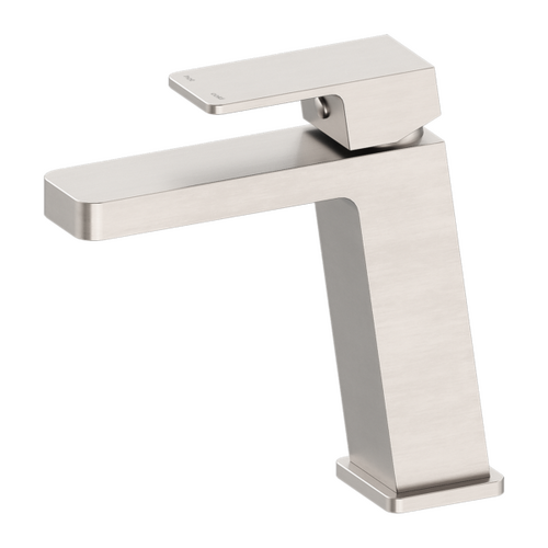 Nero Celia Basin Mixer Angle Spout Brushed Nickel NR301501BN