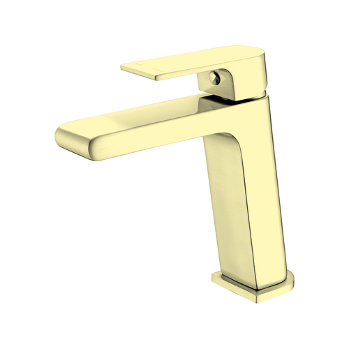 Nero Bianca Basin Mixer Brushed Gold NR321501BG