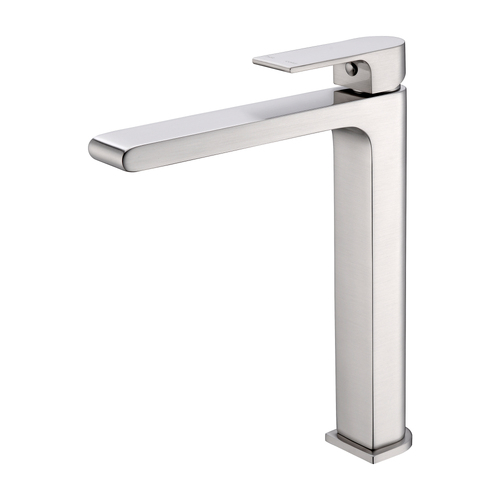 Nero Bianca Tall Basin Mixer Brushed Nickel NR321501aBN