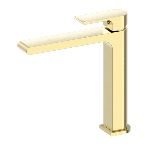 Nero Bianca MID Tall Basin Mixer Brushed Gold NR321501dBG