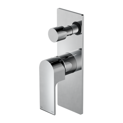 Nero Bianca Shower Mixer With Diverter Chrome NR321511aCH