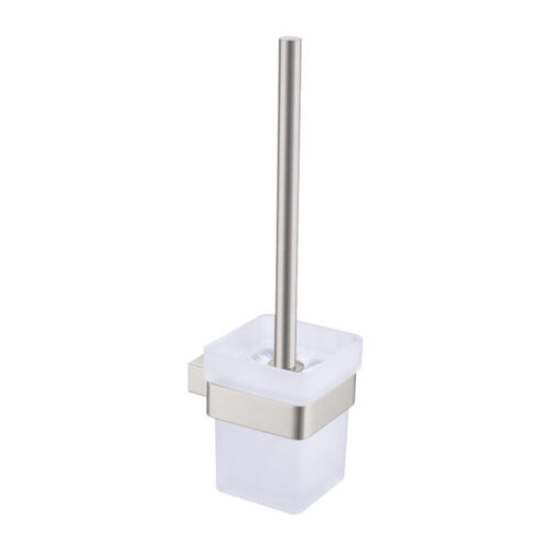 Nero Celia Toilet Brush Holder Brushed Nickel NR4688BN