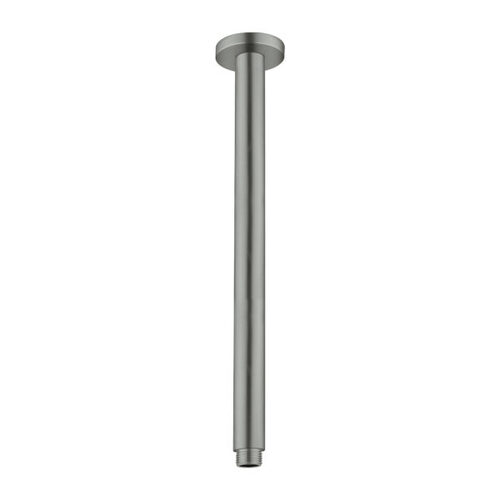 Nero NR503300GR Round 300mm Ceiling Arm Brass Material Graphite