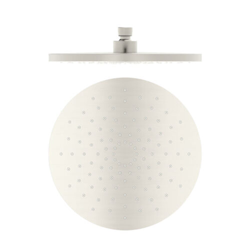 Nero NR508088BN 250mm ABS Round Shower Head Brushed Nickel