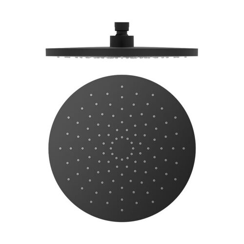 Nero NR508088MB 250mm ABS Round Shower Head Matte Black