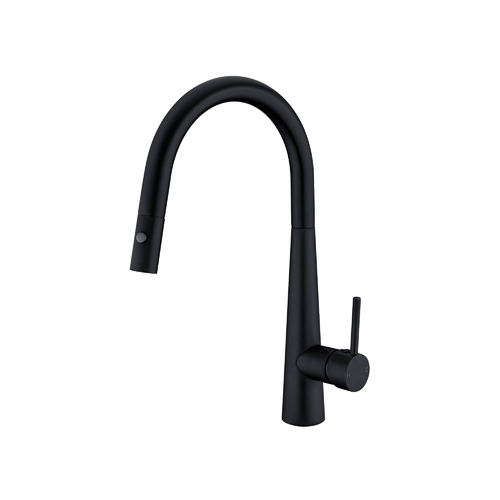 Dolce Pull Out Kitchen Sink Mixer Matte Black