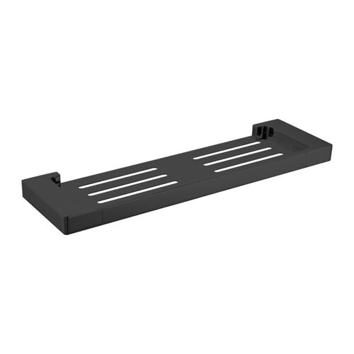 Nero Pearl Metal Shower Shelf Matte Black NR8087aMB