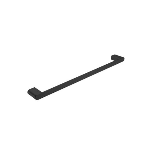 Nero Bianca Single Towel Rail 600mm Matte Black