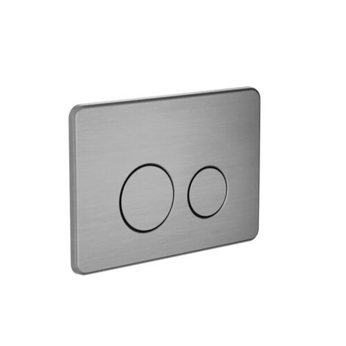 Nero NRPL001GM In Wall Toilet Push Plate Gun Metal