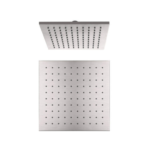 Nero NRROB1003BN 250mm Square Shower Head Brushed Nickel