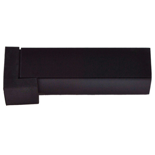 Nidus Square Wall Mounted Door Stop - Matte Black 