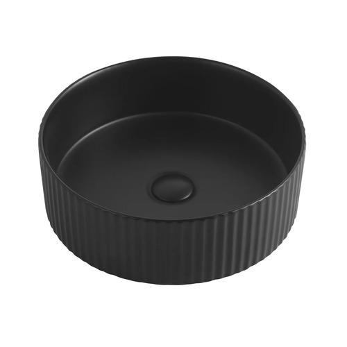 Otti Marlo OT4000MB 400mm Round Above Counter Basin Matte Black