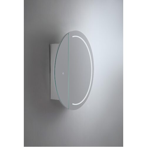 Remer Pearl 900mm Wall Mount Demister With Touch Sensor LED Shaving Cabinet