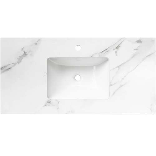 Otti RP94CA-UB Rock Plate Stone 900mm Mont Blanc With Undermount Basin 12TH